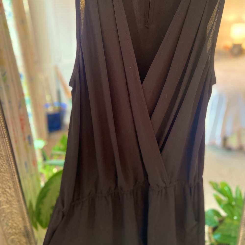 BCBG MAXAZRIA Black Romper